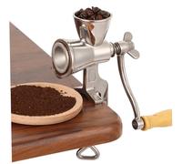 Grain Grinder Heavy Duty Grain Mill Grinder with High Hoppers Stainless Steel Manual Wheat with Hand Crank for Grains Smaller Than Soybeans S