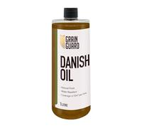 GRAIN GUARD Danish Oil | 1 Litre | Enhances Natural Beauty of Wooden Surfaces | Seals & Protects with Satin Finish | Water Repellent | Use On Oak, Pine & More