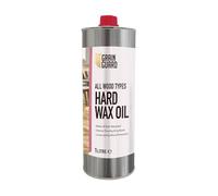 GRAIN GUARD Hard Wax Oil for Wood | 1Litre | Water & Stain Resistant Protection | Interior Wood Flooring & Surfaces | Long Lasting Wood Protection | For All Outdoor Types of Wood | Prevents Drying Out