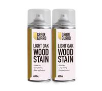 Grain Guard LTD Grain Guard Water Based Wood Stain Spray - Light Oak - 400Ml - 2-Pack