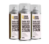 Grain Guard LTD Grain Guard Water Based Wood Stain Spray - Red Mahogany - 400Ml - 3-Pack