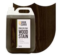 GRAIN GUARD Wood Stain Water Based | English Oak | 5L | Interior Furniture Stain | Light & Dark Stains | Eco-Friendly & Non-Toxic Wood Dye | Easy Application | Quick Dry & Low Odour