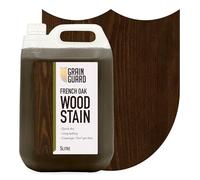 GRAIN GUARD Wood Stain Water Based | French Oak | 5L | Interior Furniture Stain | Light & Dark Stains | Eco-Friendly & Non-Toxic Wood Dye | Easy Application | Quick Dry & Low Odour