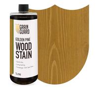 GRAIN GUARD Wood Stain Water Based | Golden Pine | 1L | Interior Furniture Stain | Light & Dark Stains | Eco-Friendly & Non-Toxic Wood Dye | Easy Application | Quick Dry & Low Odour