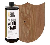 GRAIN GUARD Wood Stain Water Based | Light Rosewood | 1L | Interior Furniture Stain | Light & Dark Stains | Eco-Friendly & Non-Toxic Wood Dye | Easy Application | Quick Dry & Low Odour