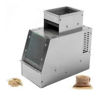 Grain Hull Separator Machine - Electric Chaff Cleaner for Farm/Home Use, High-Efficiency Cereal Huller, Stainless Steel Grain Processing Equipment