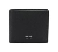 Grain Leather Classic Bifold Wallet - male - Tom Ford - Wallets & Cardholders - Black - ONE SIZE - Accessories ONE SIZE