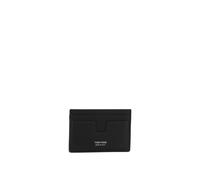Grain Leather Classic Cardholder, male, Tom Ford, Wallets & Cardholders, Black, ONE SIZE, Accessories ONE SIZE