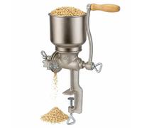 Grain Mill Iron Grinder Manual Food Grinder Hand Crack Hand Operated Mill for Corn Crank Grains Oats Wheat Coffee Nuts Malt