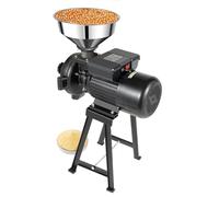 Grain Mills with Funnel 1500W Electric Grain Grinder Mill Corn Mill Grinder Machine Wheat Flour Grinder Dry Cereals Grinder Electric Feed Mill Dry Grinder for Home and Commercial