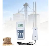 Grain Moisture Analyzer, Digital Moisture Meter for Farms and Grain Processing, Measurement Range: 5-82%, Accuracy: 0.1%, Probe Length: 280mm, Fast Response Time: 2s