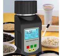 Grain Moisture Analyzer with ATC Function - Digital Moisture Meter for Grain Allocation and Processing, 25 Types, 240 Sets Data Statistics