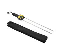 Grain Moisture Meter Automatic Voice LED Display Backlight Digital Grain Humidity Tester Wheat Corn (60cm)