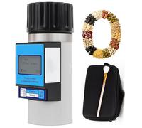 Grain Moisture Meter, Portable Tester with Backlight LCD & ±0.5% High Precision, 8%-35% Range for 43 Grains, Humidity Detector for Corn, Rice, Bean, Coffee & Seeds