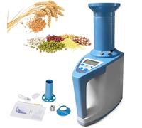 Grain Moisture Tester, Digital Portable with Weight, Volume, Temperature Measurement for Farmers and Food Processors