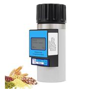 Grain Moisture Tester, Portable Moisture Meter with LCD Backlight Screen, Measurement Error <0.5%, Quick Read, No Weighing Required, Ideal for Factories and Food Shops