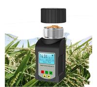 Grain Moisture Tester with LCD Backlight, Voice Broadcast, Data Hold, 4.6%-36% Range, 99 Readings, 90ml Capacity for 25 Cereals