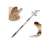 Grain Probe Sampler, Double Layer Rotary Tube with 3 Slots, Rice Corn Tester, 19mm Diameter 1.2m Length, Durable Sampling Tool