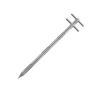 Grain Probe Sampler, Stainless Steel Solid Sample Tool for Powder, Cement, and Fertilizer, 1.5m Length, 32mm Diameter