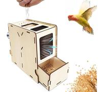 Grain Separator Machine for Miscellaneous Grains - Bird Food Screening Machine with Fan & Drawer, Mesh Air Outlet for Millet, Rice, Melon Seeds