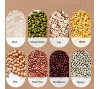 Grain storage container, PP grain storage container, cereal dispenser, moisture-proof rice dispenser tank, kitchen rice container, grain storage container for the kitchen