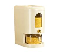 Grain Storage Container, Rice Airtight Bin, Moisture Proof Food Keeper with Measuring Scoop Design, Sealed Kitchen Storage Box, Countertop Organizer, Home Pantry Storages for Everyday Cooking