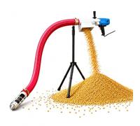 Grain Suction Pump, Portable Electric Auger Conveyor for Dry Materials 4.0M