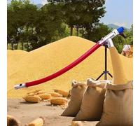 Grain Suction Pump with 1.5m/60in Hose, Small Household Grain Conveyor for Grains/Cement/Sand, Auger Screw Conveyor for Efficient Grain Transportation in Agriculture/Factories