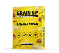 Grain UP - Wholesome Banana Bread Flavour Overnight Oats 300g, Quick Prep, High-Fibre Breakfast, Healthy Meal Prep Option