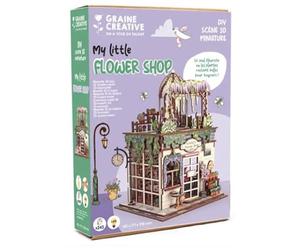 GRAINE CREATIVE 3D Wood Display Cabinet - Flower Shop