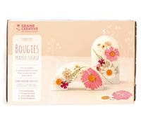 Graine Creative candles making DIY set bows with dried flowers