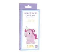 Graine Creative Unicorn 3D Wooden Model to Assemble