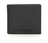 Grained Leather Bi-fold Wallet - male - Emporio Armani - Wallets & Cardholders - Black - ONE SIZE - Accessories ONE SIZE