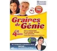 Graines de Gnie 2me Secondaire 13-14 ans (Edition 2009) : PC DVD ROM , FR