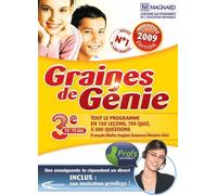 Graines de Gnie 3me Secondaire 14-15 ans (Edition 2009) : PC DVD ROM , FR