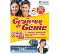 Graines de Gnie Anglais College Edition 2009 (11-15 ans) : PC DVD ROM , FR