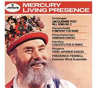 Grainger: Lincolnshire Posy / Persichetti: Symphony for Band / Khachaturian: Armenian Dances / Hartley: Concerto for 23 Winds / Rogers: Three Japanese Dances
