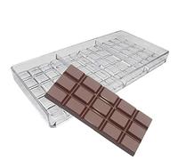 GRAINRAIN polycarbonate chocolate mold polycarbonate chocolate bar mould Clear hard plastic DIY candy pastry tools (19368)