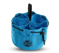 Graintex GB2892 18 Pockets Grab Bag Royal Blue Color Rip-stop Canvas Drawstring Closure, Small Parts Organizer Bag, Parachute Bag for Screws, Small Tools, Small Parts, Parachute Tool Bag