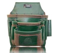 Graintex Ambassador Series 10 Pocket Framers Professional Nail & Tool Pouch Durable and Versatile Genuine Top Grain Leather for Framers, Constructors, Electricians, Plumbers, Handyman