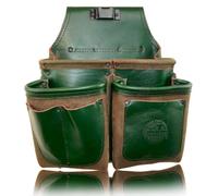 Graintex Ambassador Series 6 Pocket Framers Professional Nail & Tool Pouch Durable and Versatile Genuine Top Grain Leather for Framers, Constructors, Electricians, Plumbers, Handyman, Carpernters