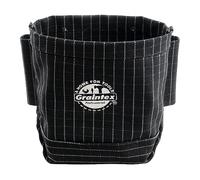 Graintex CB2436 :: Nut & Bolt Bag Heavy Duty Black Color Canvas Tunnel Loop for Belt, for Ironworker