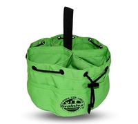 Graintex GB2893 Grab Bag Lime Green Color Rip-stop Canvas 18 Pockets Drawstring Closure