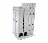 Gralara 1:150 Japanese Building Model DIY Assembly Building Kit Hobby Grade Model Train Layout Details for Hobbyists, Dioramas, Japanese Commercial, Modern, Urban