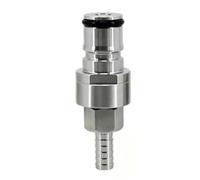 Gralara 1/4 Barb Ball Lock Disconnect Stainless Lock Disconnect Hardware for Kegging, Gas 1/4 Inch Barb