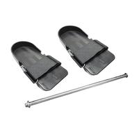 Gralara 1 Pair Rowing Machine Foot Pedals for Home Anti Slip with Mounting Shaft
