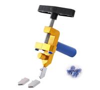 Gralara 2-in-1 DIY Glass Tile Cutter and Mirror Cutter, Compatible with Thicknesses from 3 to 15 Mm, Gold