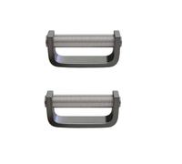 Gralara 2 Pieces D-Shaped Dumbbell Non-Slip Dumbbell with Textured Grip Portable for Boxing Training