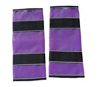 Gralara 2 Pieces Horse Mesh Fly Boots Leg Wraps for Riding Support, Purple
