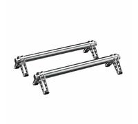 Gralara 2 Pieces Push elevated Handles Wrist Comfort Upper-Body Press Bar Stable Parallel Stands for Men, Training, Extended